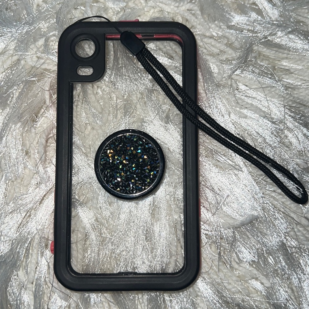 MIZUSUPI iPhone XR Case 💗🖤